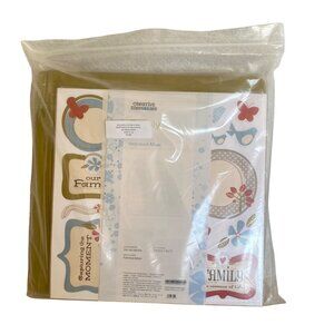 Creative Memories 12x12 "Family Life” Quick Album, Pages, Shapes, Stickers